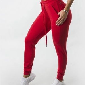 BuffBunny Jasmine Joggers in Red